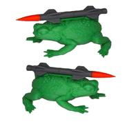 Missile Toad Holiday Ornament,The Unique Gag Gift for Unforgettable Kisses,Christmas Toad Ornament Fun and Memorable Gift Home Atmosphere Decoration (2PCS)