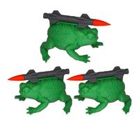 Missile Toad Holiday Ornament, The Unique Gag Gift for Unforgettable Kissess, Christmas Toad Ornament, Fun and Memorable Gift Christmas Toad Ornament (3PCS)