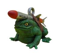 Missiles Toads Ornament for Christmas Tree Decorations Joke Mistletoe Decors Alternative 3D Rockets Toads Pendant Gift Christmas Tree Decorations