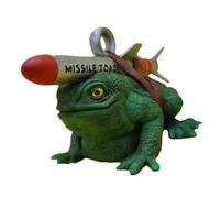 Missiles Toads Ornament for Christmas Tree Decorations Joke Mistletoe Decors Alternative 3D Rockets Toads Pendant Gift Missiles Holiday Ornament