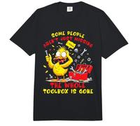 Missing A Screw Whole Toolbox Gone Duck Mechanic Tool Humor Comfort Colors Adult Heavyweight T-Shirt