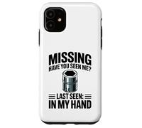 Missing Have You Seen Me 10MM Socket Car Guy Car Mechanic Case for iPhone 11