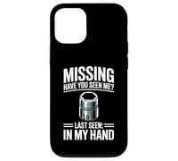 Missing Have You Seen Me 10MM Socket Car Guy Car Mechanic Case for iPhone 12/12 Pro