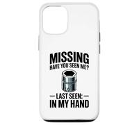 Missing Have You Seen Me 10MM Socket Car Guy Car Mechanic Case for iPhone 12/12 Pro