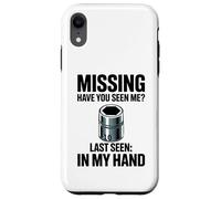 Missing Have You Seen Me 10MM Socket Car Guy Car Mechanic Case for iPhone XR