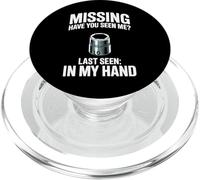 Missing Have You Seen Me 10MM Socket Car Guy Car Mechanic PopSockets PopGrip for MagSafe