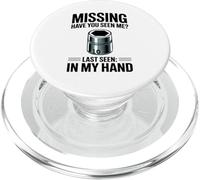 Missing Have You Seen Me 10MM Socket Car Guy Car Mechanic PopSockets PopGrip for MagSafe