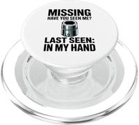 Missing Have You Seen Me 10MM Socket Car Guy Car Mechanic PopSockets PopGrip for MagSafe