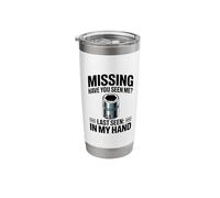 Missing Have You Seen Me 10MM Socket Car Guy Car Mechanic Stainless Steel Insulated Tumbler