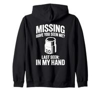 Missing Have You Seen Me 10MM Socket Car Guy Car Mechanic Zip Hoodie