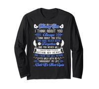 Missing I Think About You Always My Guardian Angel Memories Long Sleeve T-Shirt