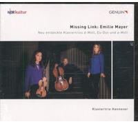 GEN22790 Emilie Mayer, Klaviertrio Hannover Missing Link CD Europe Genuin 2022