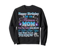 Missing My Mother My Angel Memorial, Wonderful Mom In Heaven Sweatshirt