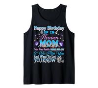 Missing My Mother My Angel Memorial, Wonderful Mom in Heaven Tank Top