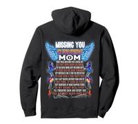 Missing My Mother On Her Birth Poem, Lost My Mom My Angel Pullover Hoodie