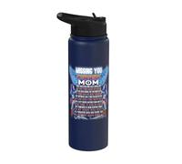 Missing My Mother On Her Birth Poem, Lost My Mom My Angel Stainless Steel Insulated Water Bottle