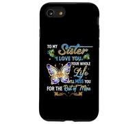 Missing My Sister My Angel in Heaven Memories, Loss Sister Case for iPhone SE (2020) / 7/8