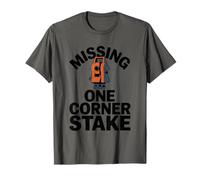 Missing One Corner Stake, Land Surveyor Surveying Examiner T-Shirt