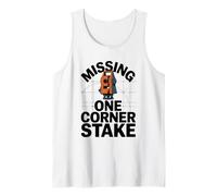 Missing One Corner Stake, Land Surveyor Surveying Examiner Tank Top