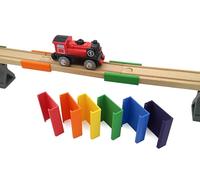 missing piece - Bridge Clip for Wooden Railways (Pack of 6)