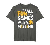 Missing Puzzle Piece Funny Puzzle Lover Jigsaw Puzzle Piece T-Shirt