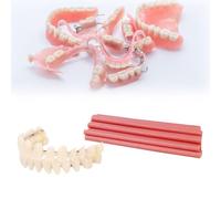 Missing Teeth Repair Kit -DIY Denture Parts for Make the Temporary Fake Teeth at home Denture Material kit
