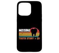 Missing Tooth Story Funny Fairy Dentist Case for iPhone 15 Pro Max