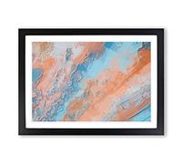 Missing You in Abstract Framed Print | A2 Black Framed Wall Art | Ready to Hang | Abstract Fantasy Picture | Living Room Bedroom Lounge Office