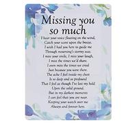 Missing You so Much Waterproof Graveside Memorial Card - TY196