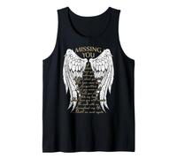 Missing You Wing I Think About You Always My Guardian Angel Tank Top