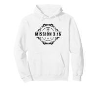 Mission 3:16 - Christian Faith Church Ministry Soldier Pullover Hoodie