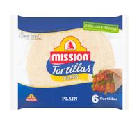 Mission 6 Tortillas Plain 368g 6pk × 6