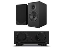 Mission 778X Integrated Amplifier with Acoustic Energy AE300 MK2 Bookshelf Speakers - Black