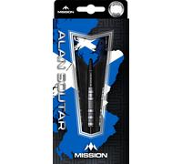 Mission Alan Soutar Darts Set 22g 24g 26g 28g grams Tungsten Blue White