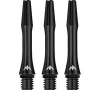Mission Alicross Aluminium Shafts - Matched to Nylon Sizes - Black