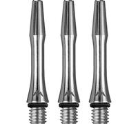 Mission Alicross Aluminium Shafts - Matched to Nylon Sizes - Silver