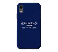 Mission Beach San Diego California Case for iPhone XR