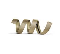 Mission Belt Mens Ratchet Leather Belt Strap - No Holes, Buckle Not Included - Tan Nylon Strap, 40mm