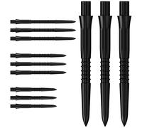 Mission | Caliburn EVO Dart Points GV1 | Replacement Steel Tip Dart Points | Multiple Colours (Black, 32mm)