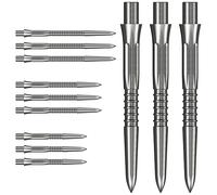 Mission | Caliburn EVO Dart Points GV1 | Replacement Steel Tip Dart Points | Multiple Colours (Silver, 32mm)