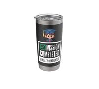 Mission Completed Finally Graduated Stainless Steel Insulated Tumbler