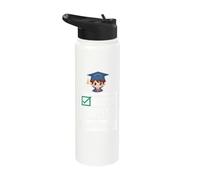 Mission Completed Finally Graduated Stainless Steel Insulated Water Bottle
