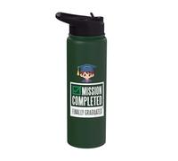 Mission Completed Finally Graduated Stainless Steel Insulated Water Bottle