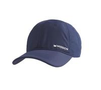 MISSION Cooling UPF Performance Hat - Unisex One Size Cap for Workouts, Golf & Running - Sweat & Water Activated Technology, Navy, One Size