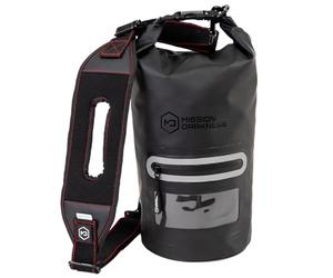 Mission Darkness Dry Shield Faraday Tote 7L Capacity // Waterproof Dry Bag for Electronic Device Security & Transport Signal Blocking Anti-Tracking EMP Shield Data Privacy Fits Phones Tablets Radios