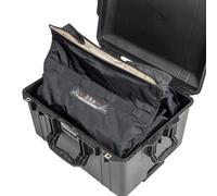 Mission Darkness Stealth Case Liner - Military-Grade Removable RF Shielding Bag Insert for Pelican 1607 Air Case & Similar Size Hard Cases - Blocks Wi-Fi, Bluetooth, GPS, 5G, RFID, Cell Signals