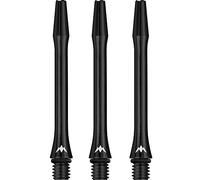 Mission Darts Alicross Stems | Premium Personalised Aluminium Shafts | Black Medium