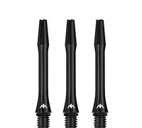 Mission Darts Alicross Stems | Premium Personalised Aluminium Shafts | Black Tweenie