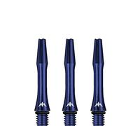 Mission Darts Alicross Stems | Premium Personalised Aluminium Shafts | Blue Short