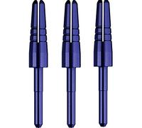 Mission Darts Alimix Spin Dart Shafts | Replaceable Top, 1 Set of 3 Spare Tops, Blue (S0677)